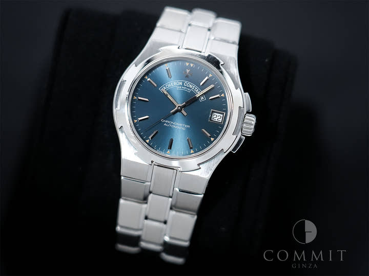 ヴァシュロンコンスタンタン オーヴァーシーズ Ref.42050/423A ステンレススチール ブルー文字盤 中古 qxojrfzx