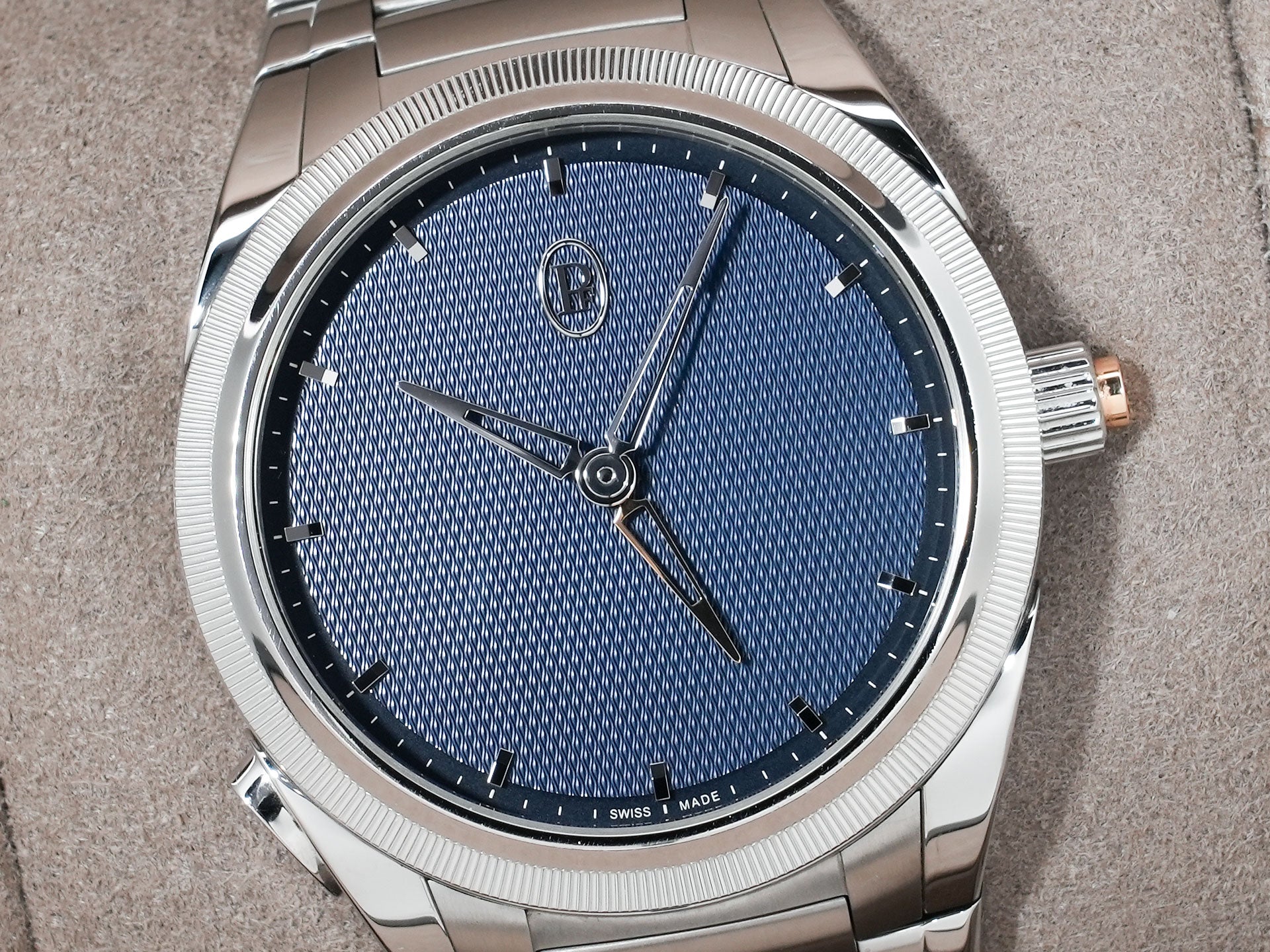 パルミジャーニフルリエ トンダ PF GMT ラトラパンテ Ref.PFC905-1020001-100182 ステンレススチール ブルー文字盤 中古 76pj9gj8