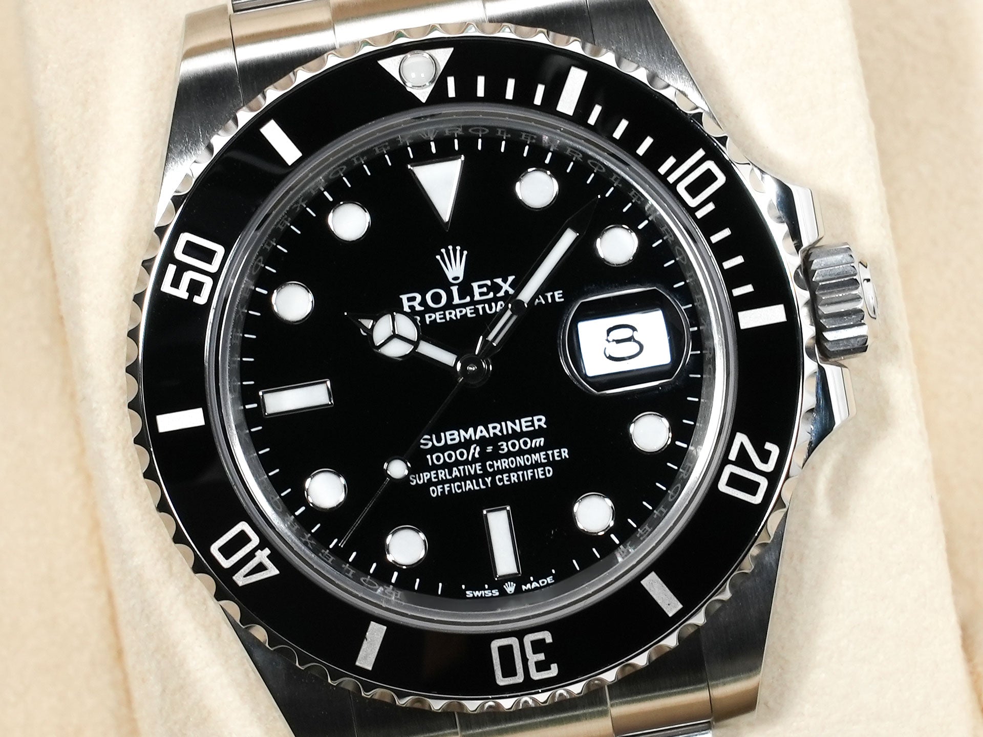 ロレックス サブマリーナー デイト Ref.126610LN ステンレススチール ブラック文字盤 美品 d2rtdixg