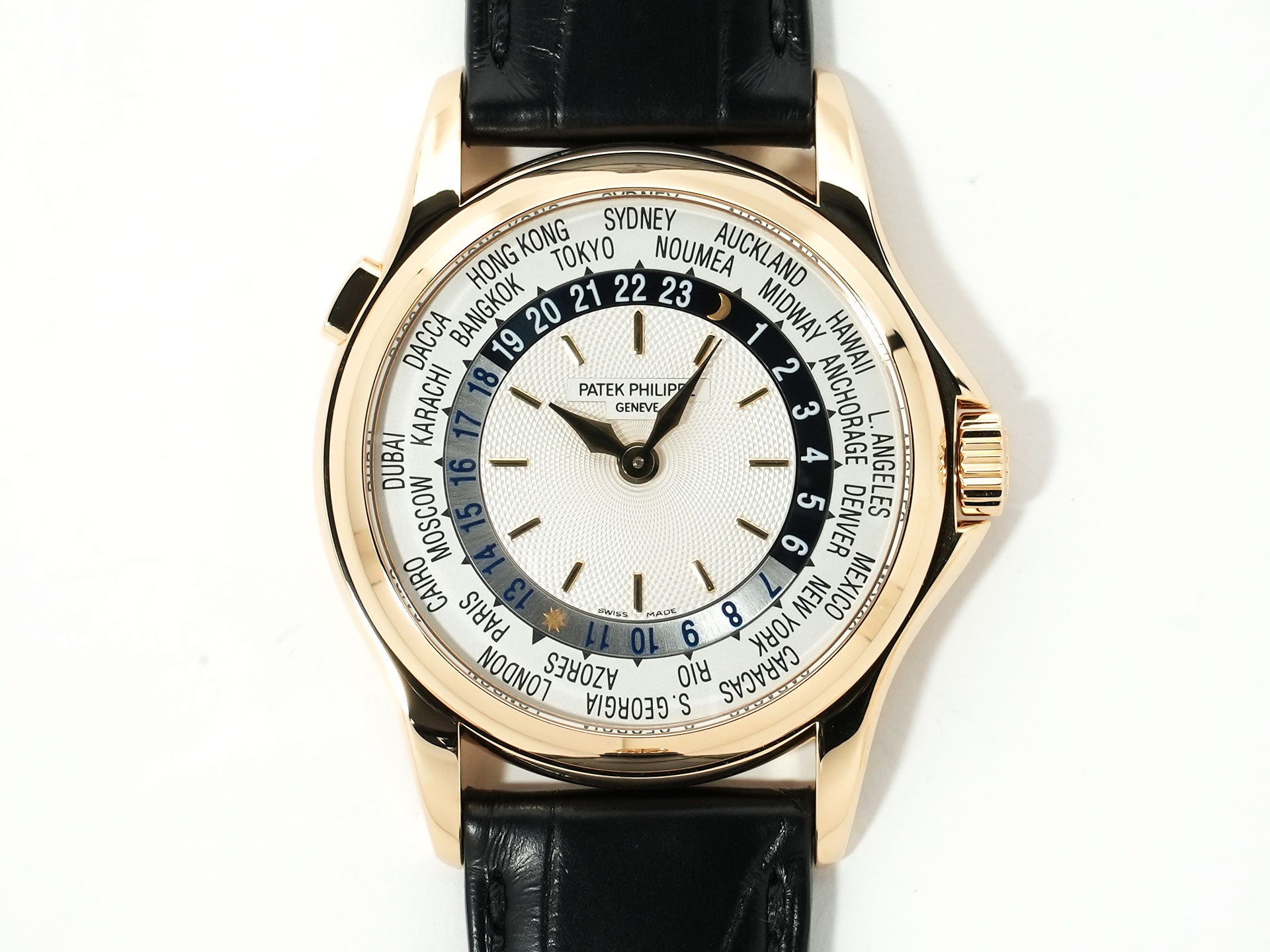 パテックフィリップ コンプリケーション ワールドタイム Ref.5110J-001 イエローゴールド シルバー文字盤 美品 sfc6q8j6