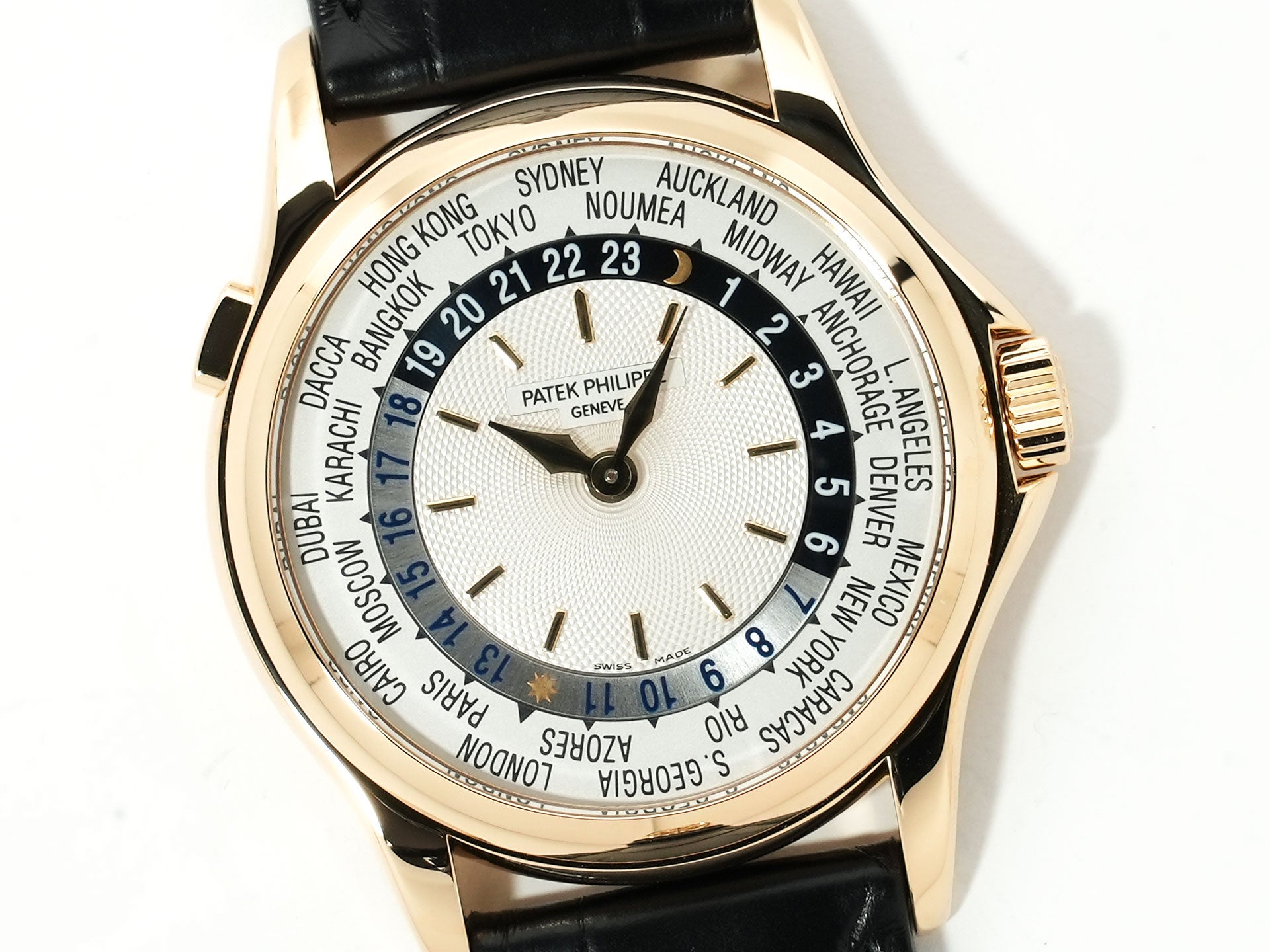 パテックフィリップ コンプリケーション ワールドタイム Ref.5110J-001 イエローゴールド シルバー文字盤 美品 sfc6q8j6