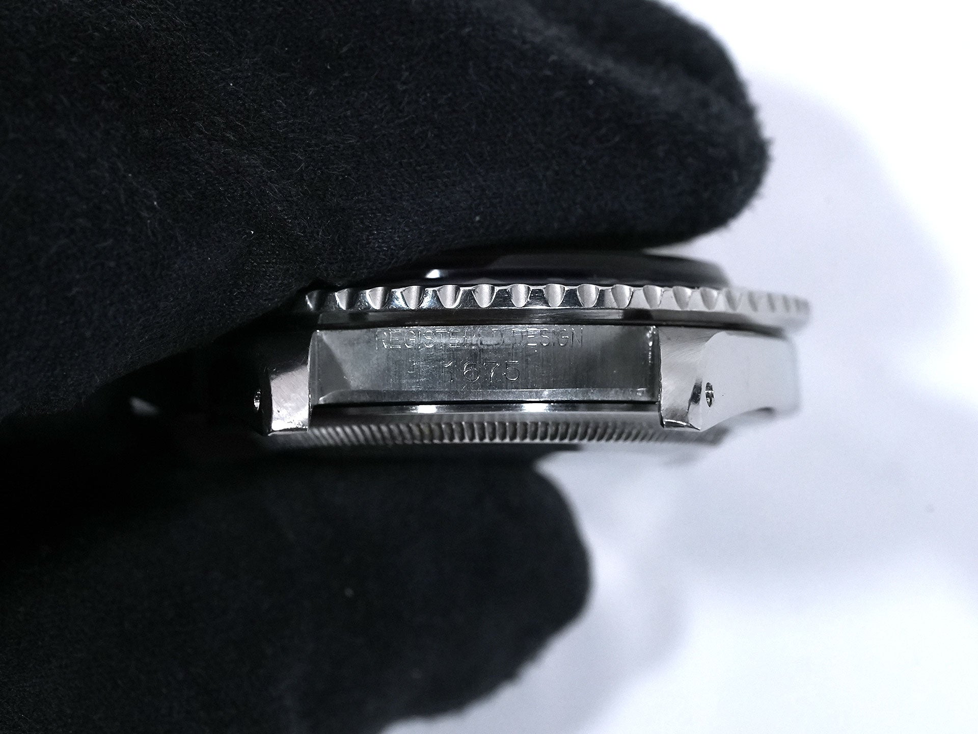 ロレックス GMTマスター Ref.1675 ステンレススチール ブラック文字盤 オイスターブレスレット 中古 548787yd