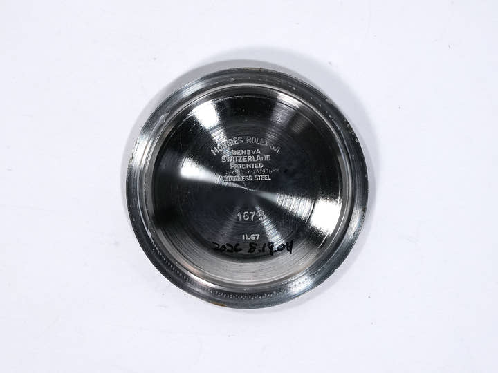 ロレックス GMTマスター Ref.1675 ステンレススチール ブラック文字盤 オイスターブレスレット 中古 548787yd