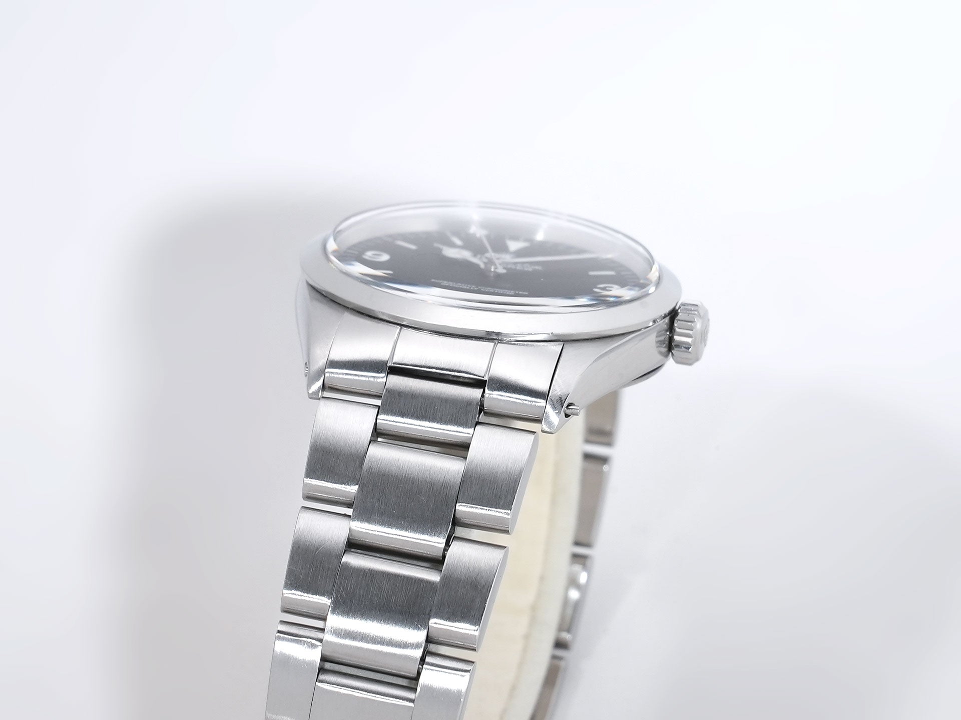 ロレックス エクスプローラーI Ref.1016 ステンレススチール ブラック文字盤 中古 c36mbu4d
