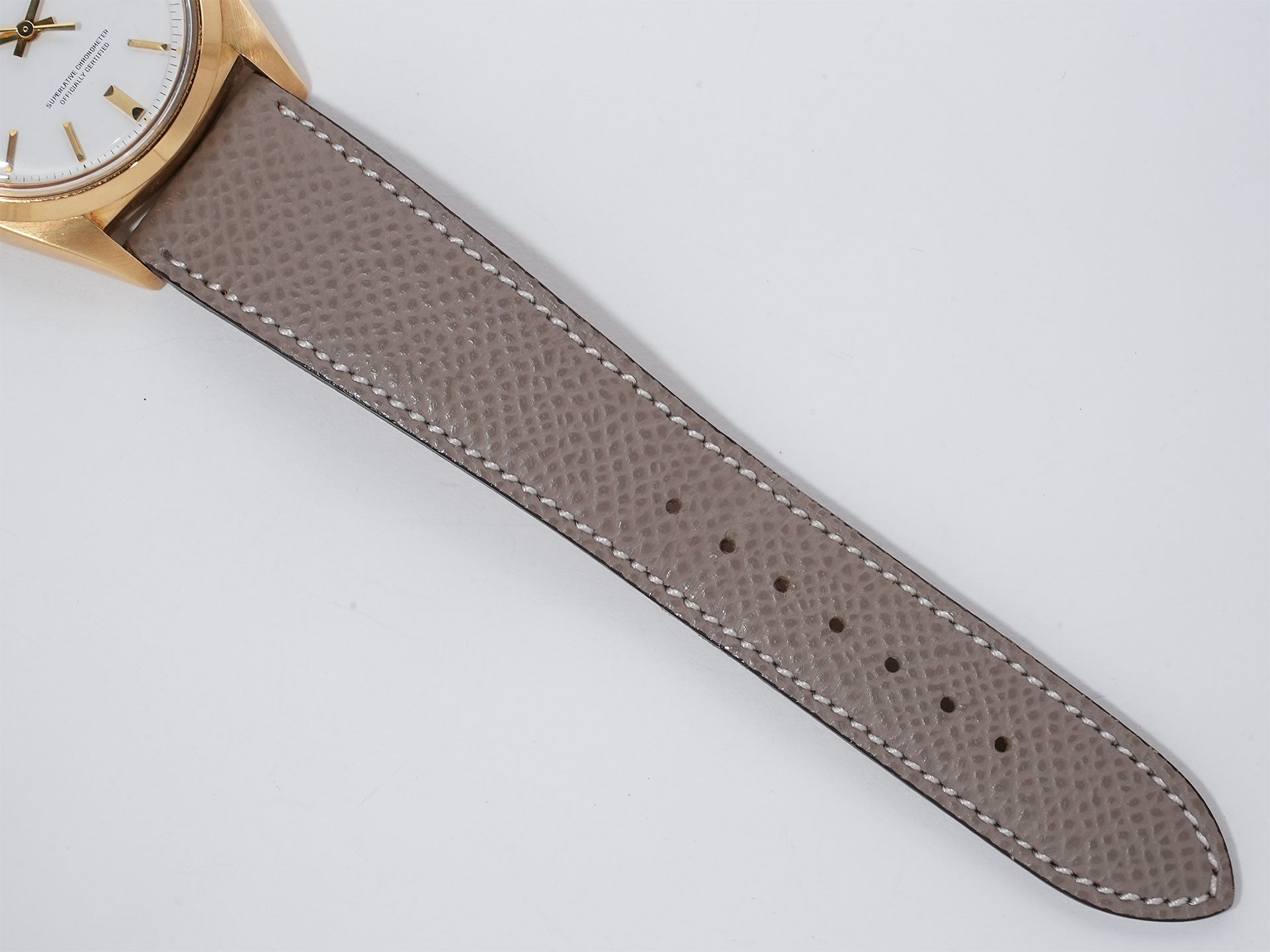 ロレックス デイトジャスト Ref.1600 イエローゴールド ホワイト文字盤 中古 octig7n9