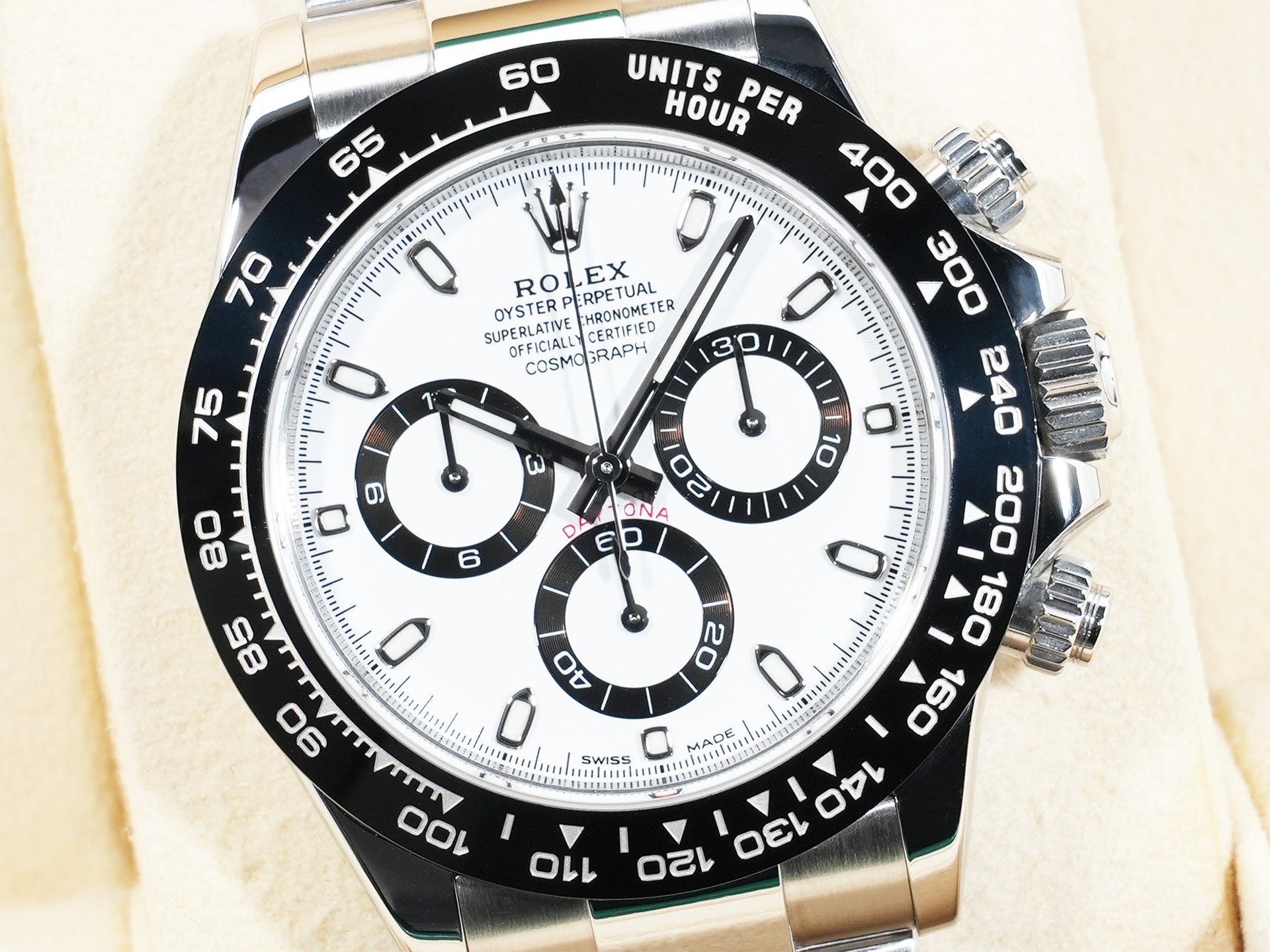 ロレックス デイトナ Ref.116500LN ステンレススチール ホワイト文字盤 美中古 iu5qpf7r