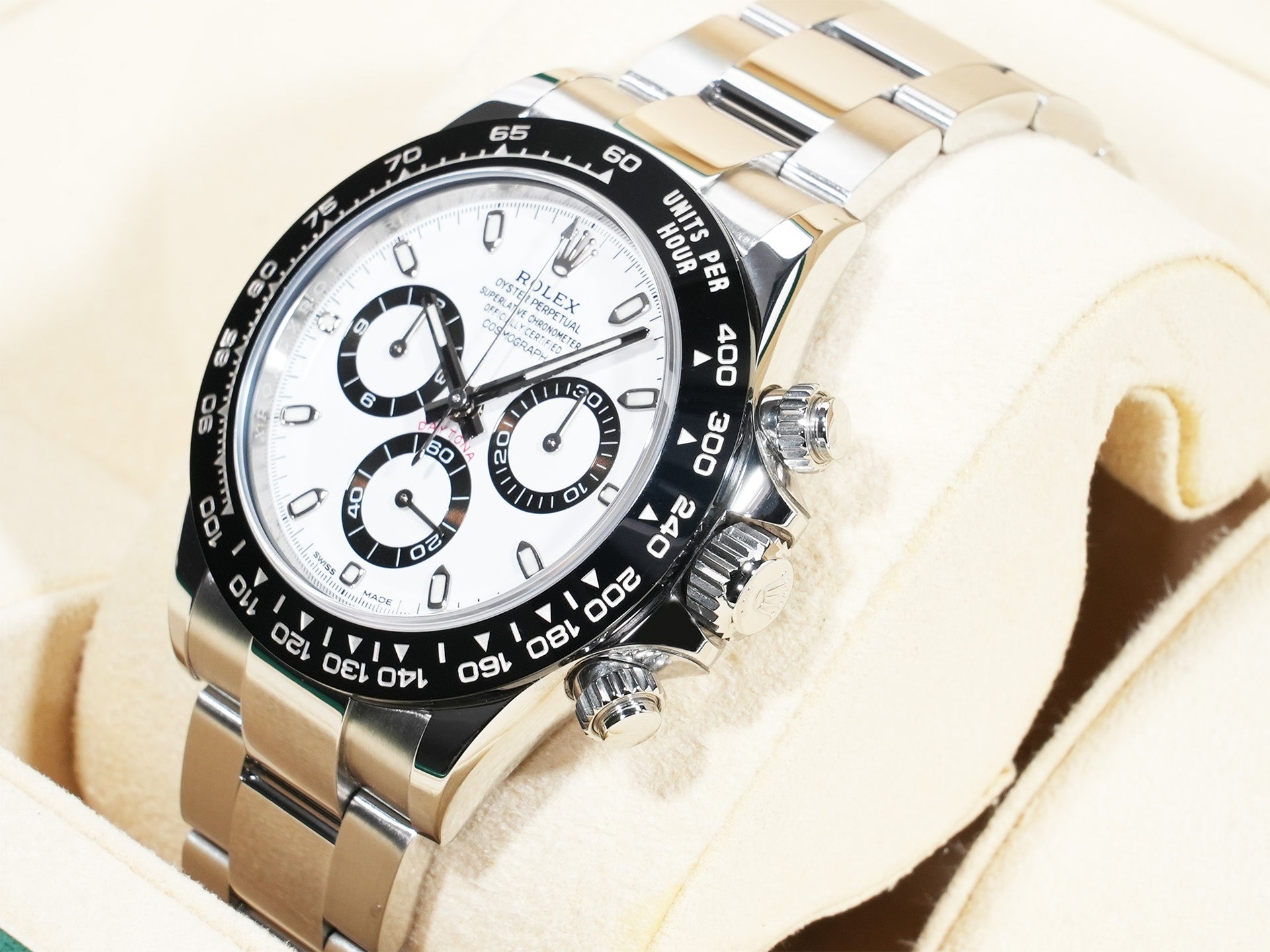 ロレックス デイトナ Ref.116500LN ステンレススチール ホワイト文字盤 美中古 iu5qpf7r