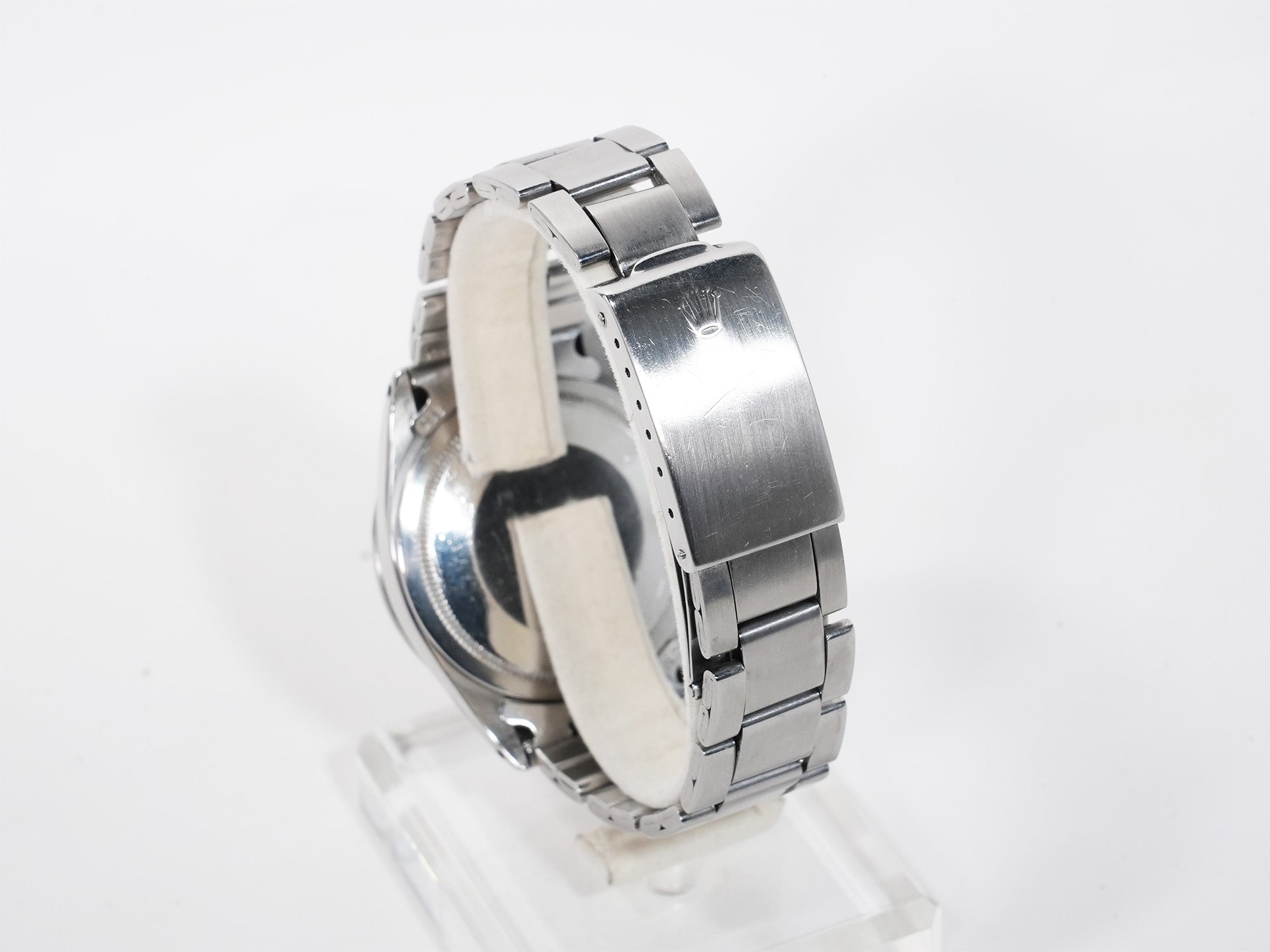 ロレックス エクスプローラーI Ref.1016 ステンレススチール ブラック文字盤 中古 oydw7n4g