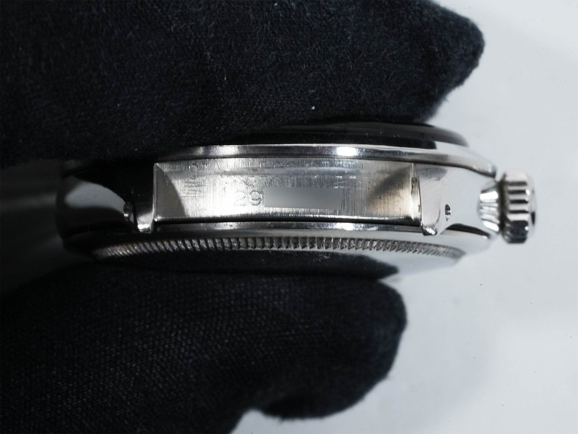 ロレックス エクスプローラーI Ref.1016 ステンレススチール ブラック文字盤 中古 oydw7n4g