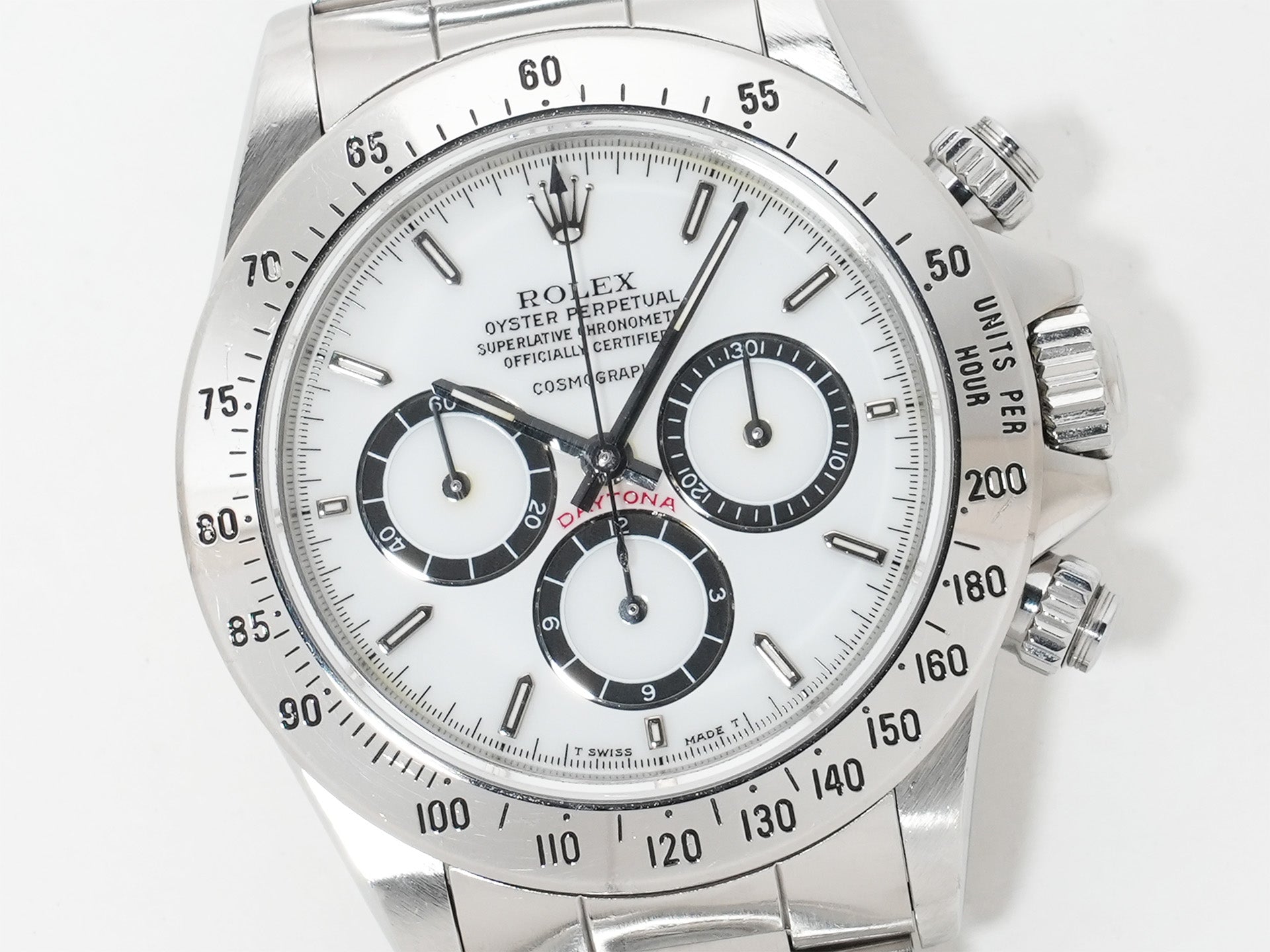 ロレックス デイトナ エルプリメロ Ref.16520 ステンレススチール ホワイト文字盤 中古 hvyhpsbf