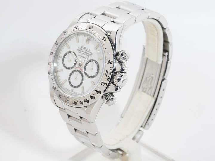 ロレックス デイトナ エルプリメロ Ref.16520 ステンレススチール ホワイト文字盤 中古 hvyhpsbf