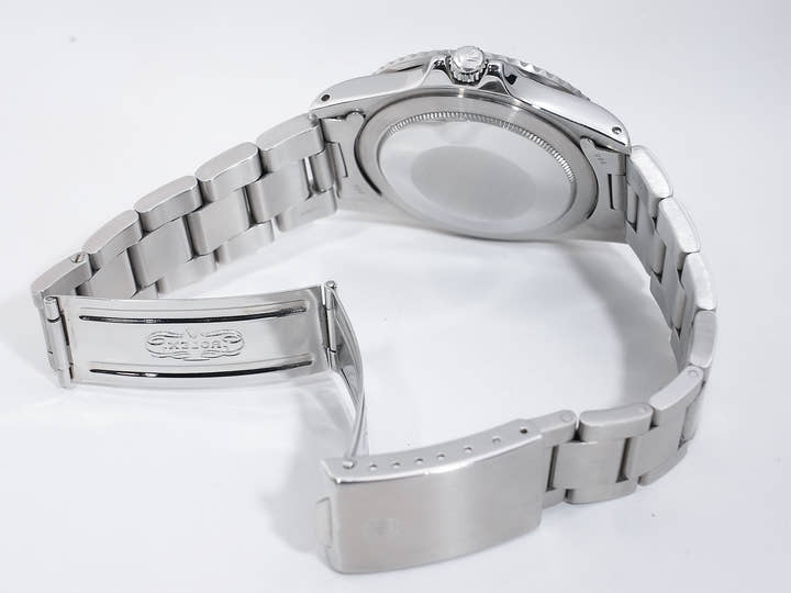 Rolex GMT-Master Ref. 1675 Stainless Steel Black Dial Oyster Bracelet Used 38fdfiw7