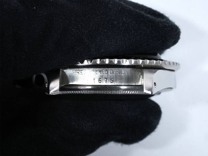 Rolex GMT-Master Ref. 1675 Stainless Steel Black Dial Oyster Bracelet Used 38fdfiw7