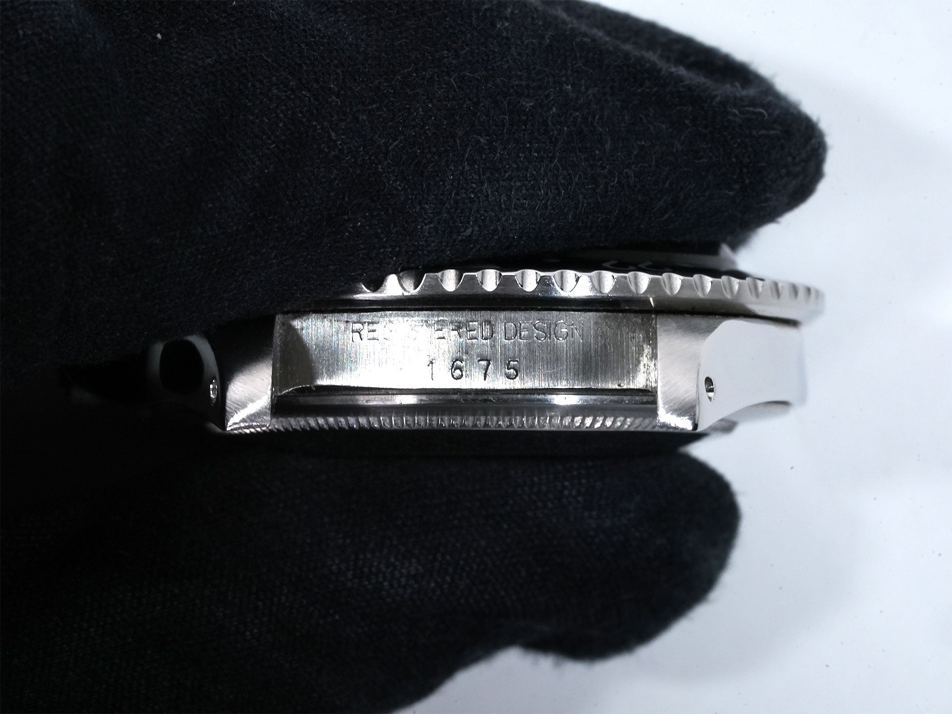 Rolex GMT-Master Ref. 1675 Stainless Steel Black Dial Oyster Bracelet Used 38fdfiw7