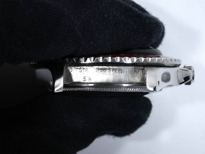 Rolex GMT-Master Ref. 1675 Stainless Steel Black Dial Oyster Bracelet Used 38fdfiw7