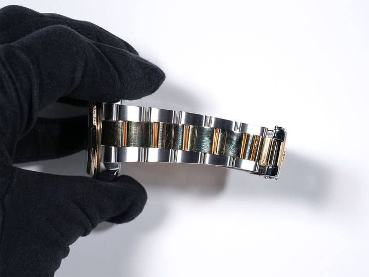 ロレックス デイトナ エルプリメロ Ref.16523 ステンレススチール/イエローゴールド ブラック文字盤 中古 jrrq3rqv