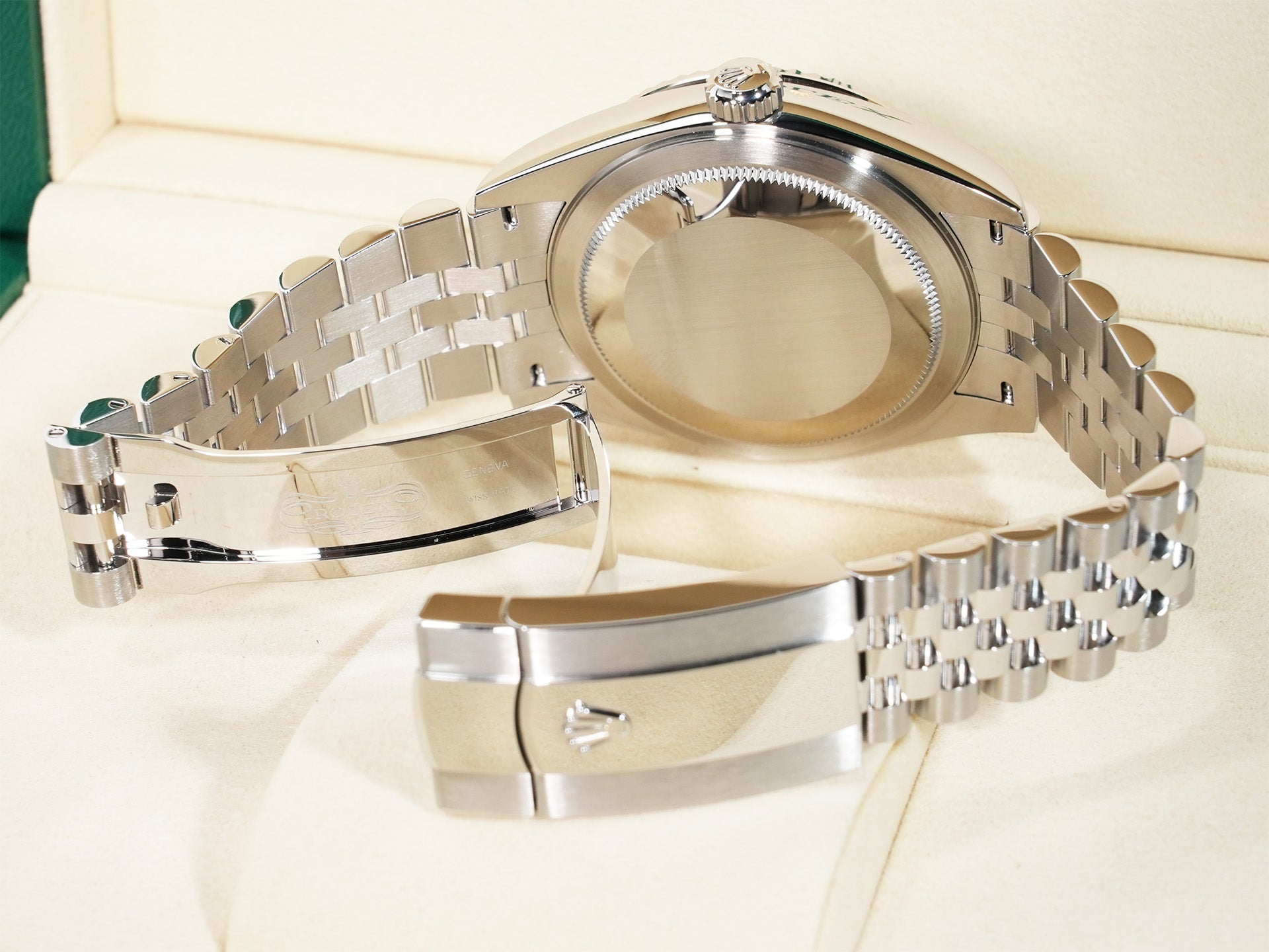 Rolex Sky-Dweller Ref.336934 Stainless Steel/White Gold Mint Green Dial Jubilee Bracelet Unused umrfcc8g