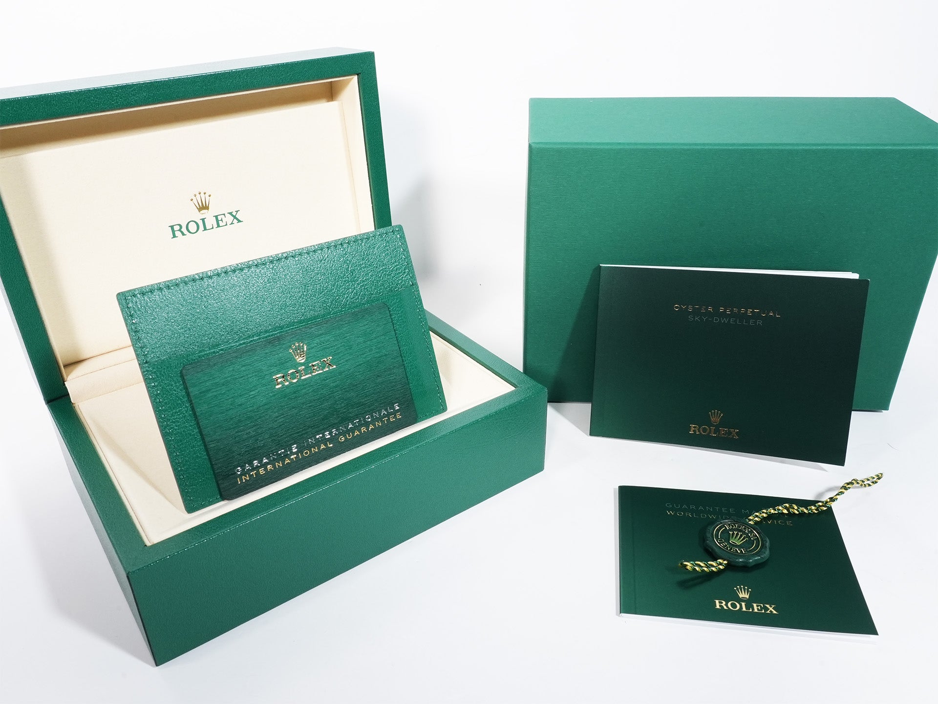 Rolex Sky-Dweller Ref.336934 Stainless Steel/White Gold Mint Green Dial Jubilee Bracelet Unused umrfcc8g