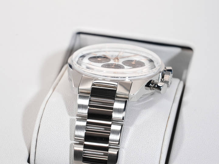 ゼニス クロノマスター オリジナル トリプルカレンダー Ref.03.3400.3610/38.M3200 ステンレススチール ホワイト文字盤 美品 ebirwqej