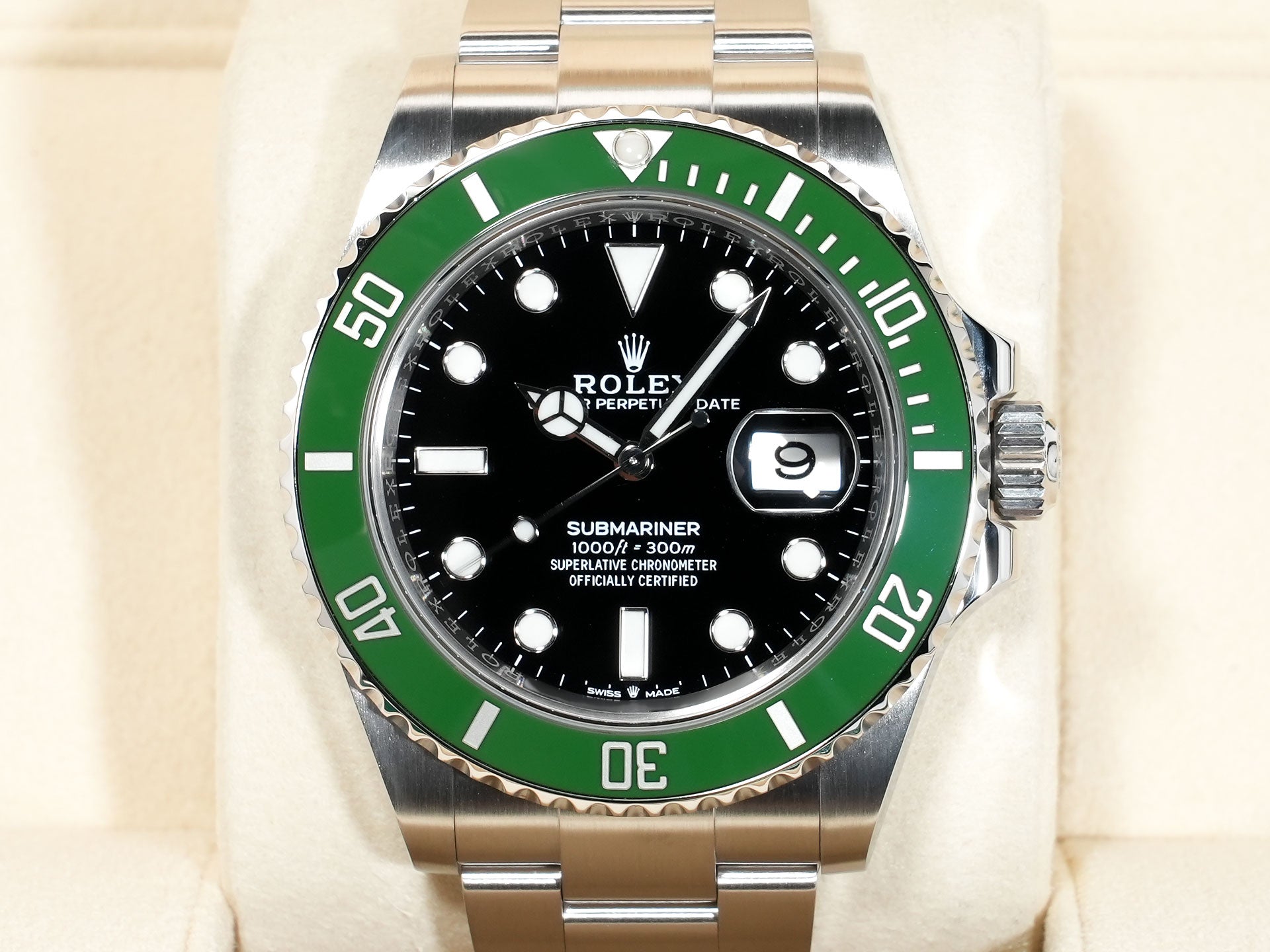 ロレックス サブマリーナー デイト Ref.126610LV ステンレススチール ブラック文字盤 中古 rtnsws7m