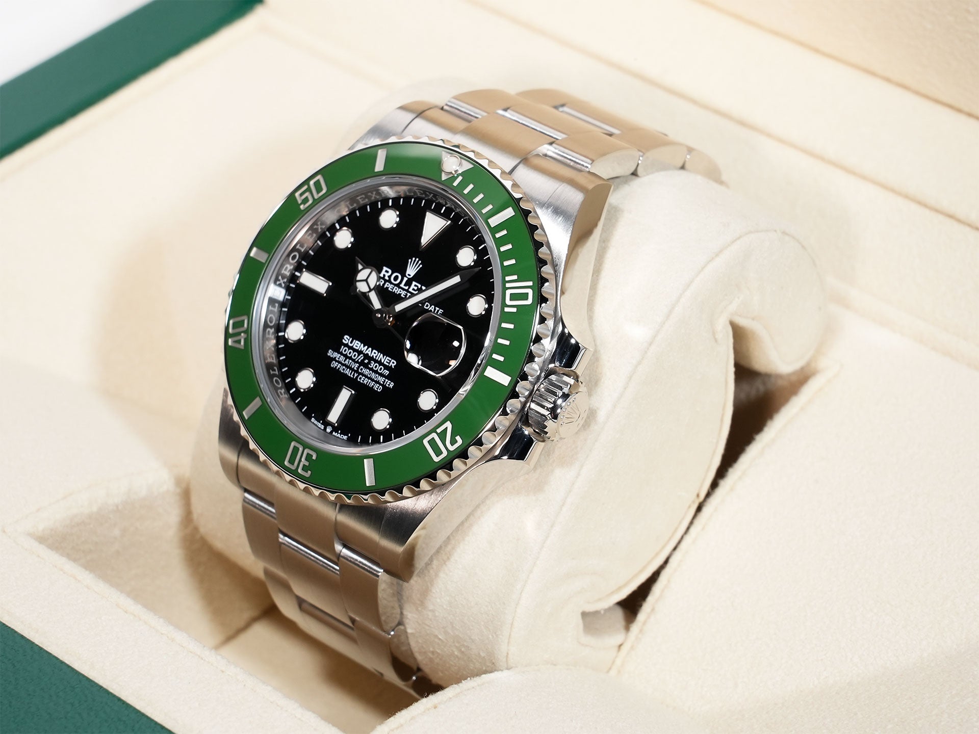 ロレックス サブマリーナー デイト Ref.126610LV ステンレススチール ブラック文字盤 中古 rtnsws7m