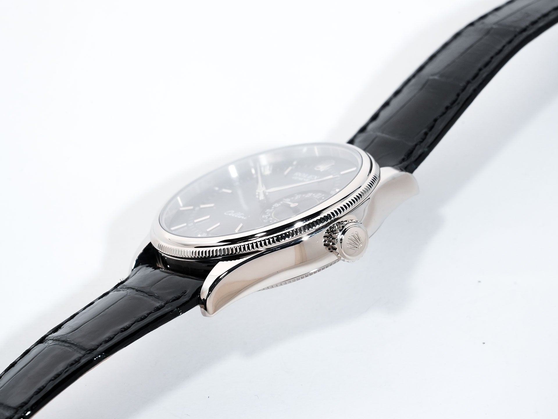 ロレックス チェリーニ デイト Ref.50519 ホワイトゴールド ブラック文字盤 中古 esx6pug4