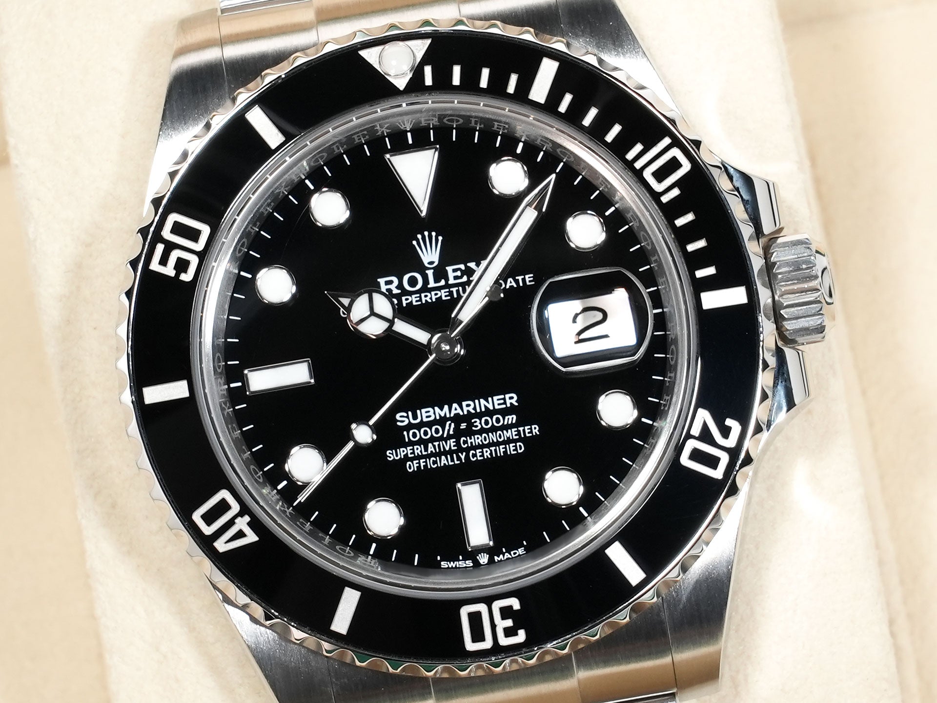 ロレックス サブマリーナー デイト Ref.126610LN ステンレススチール ブラック文字盤 中古 y6cswywb