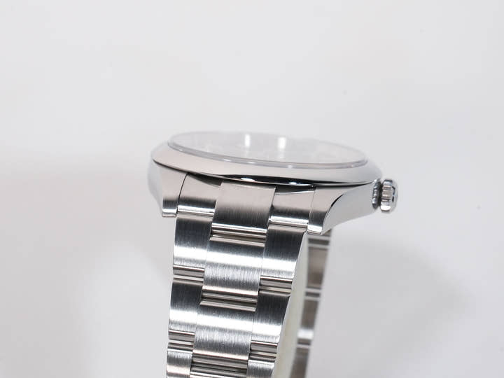 ロレックス オイスターパーペチュアル41 Ref.124300 ステンレススチール グリーン文字盤 中古 5bakgybx