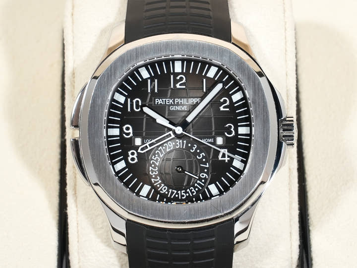 Patek Philippe Aquanaut Travel Time Ref.5164A-001 Stainless Steel Black Dial Excellent Pre-owned dmronn78