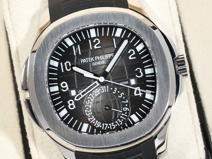 Patek Philippe Aquanaut Travel Time Ref.5164A-001 Stainless Steel Black Dial Excellent Pre-owned dmronn78