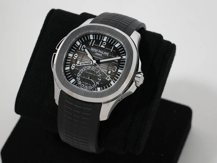 Patek Philippe Aquanaut Travel Time Ref.5164A-001 Stainless Steel Black Dial Excellent Pre-owned dmronn78