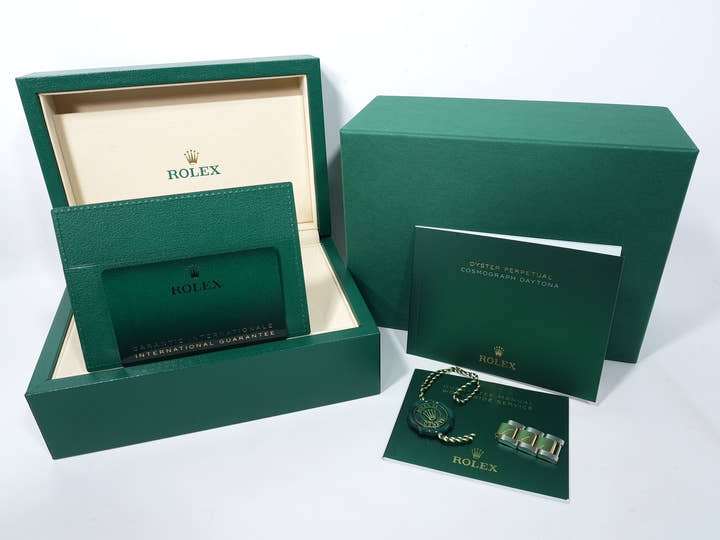 Rolex Daytona Ref. 126503 Stainless Steel/Yellow Gold Black Dial Unused 3tvg3t6q