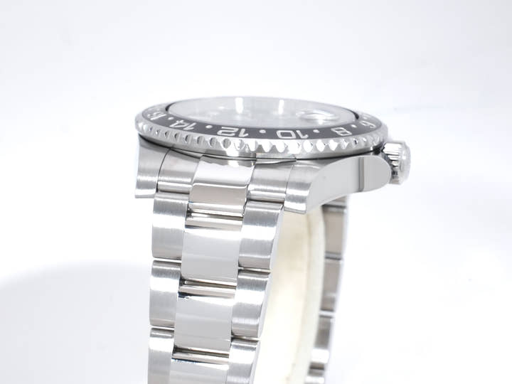 Rolex GMT-Master II Ref.116710LN Stainless Steel Black Dial Oyster Bracelet Excellent Condition qr6srbff