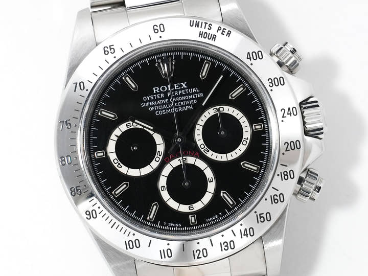 Rolex Daytona El Primero Ref. 16520 Stainless Steel Black Dial Excellent Condition 8kozbphe