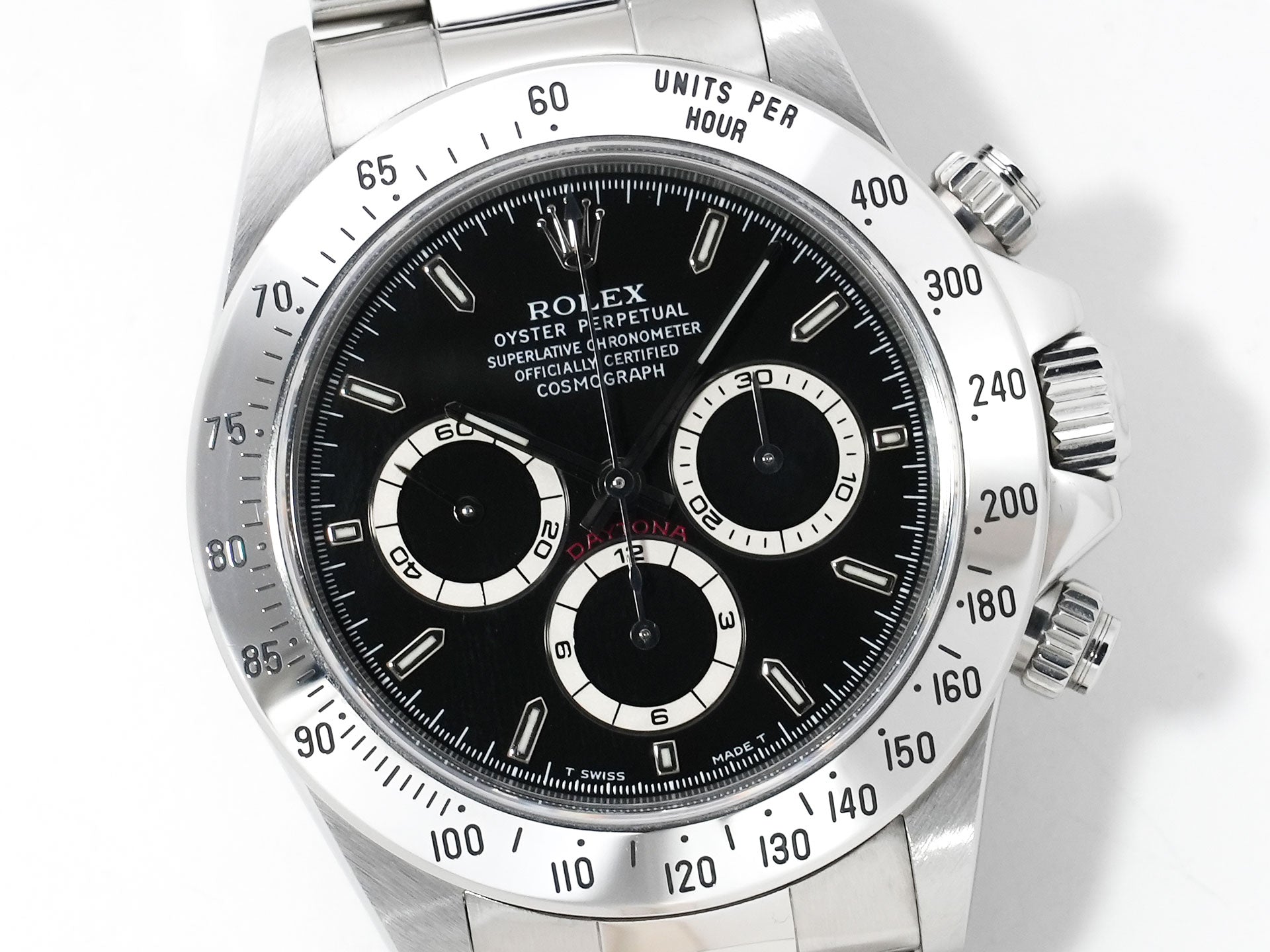 Rolex Daytona El Primero Ref. 16520 Stainless Steel Black Dial Excellent Condition 8kozbphe
