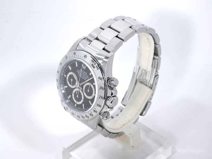 Rolex Daytona El Primero Ref. 16520 Stainless Steel Black Dial Excellent Condition 8kozbphe