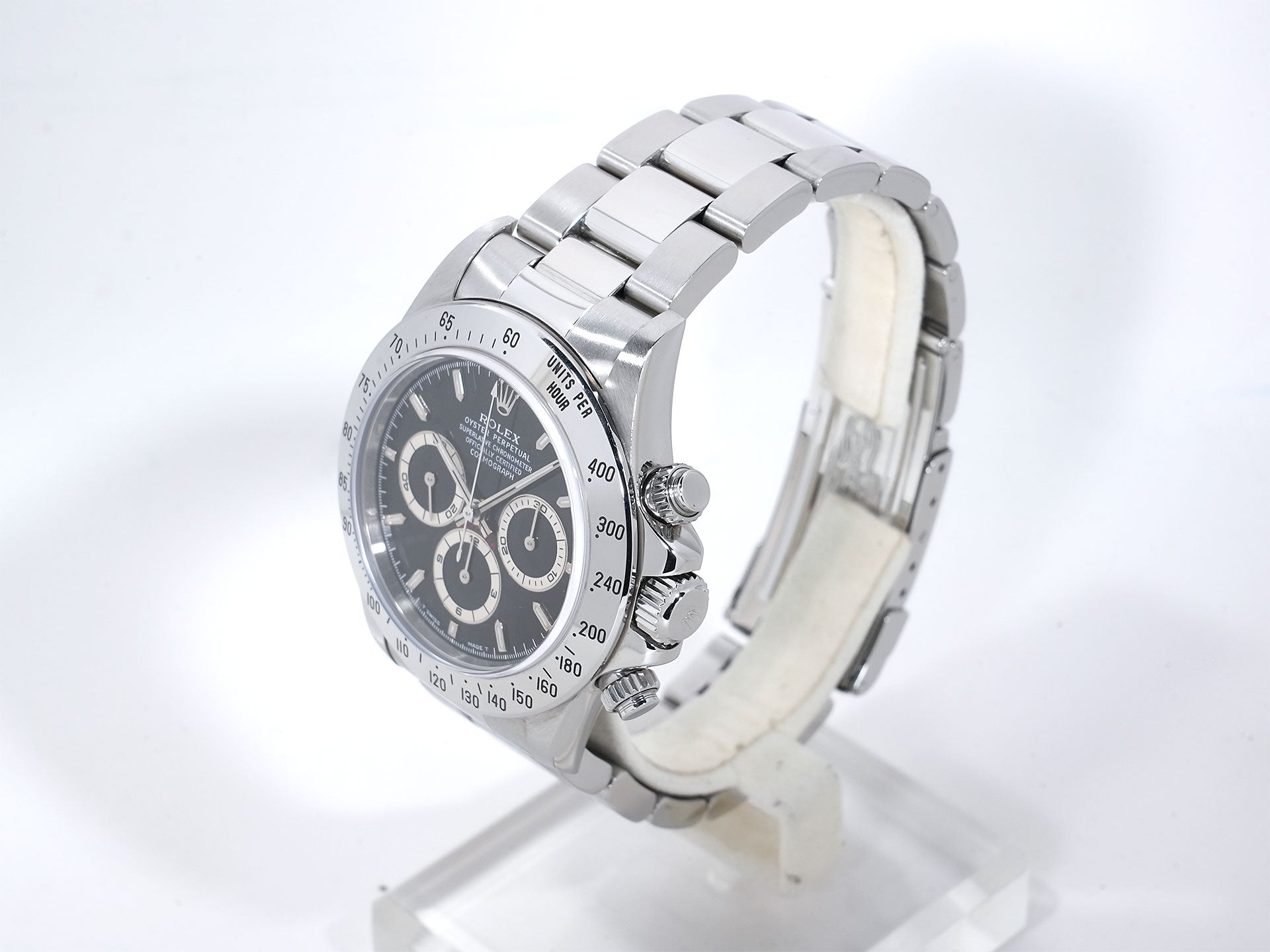 Rolex Daytona El Primero Ref. 16520 Stainless Steel Black Dial Excellent Condition 8kozbphe