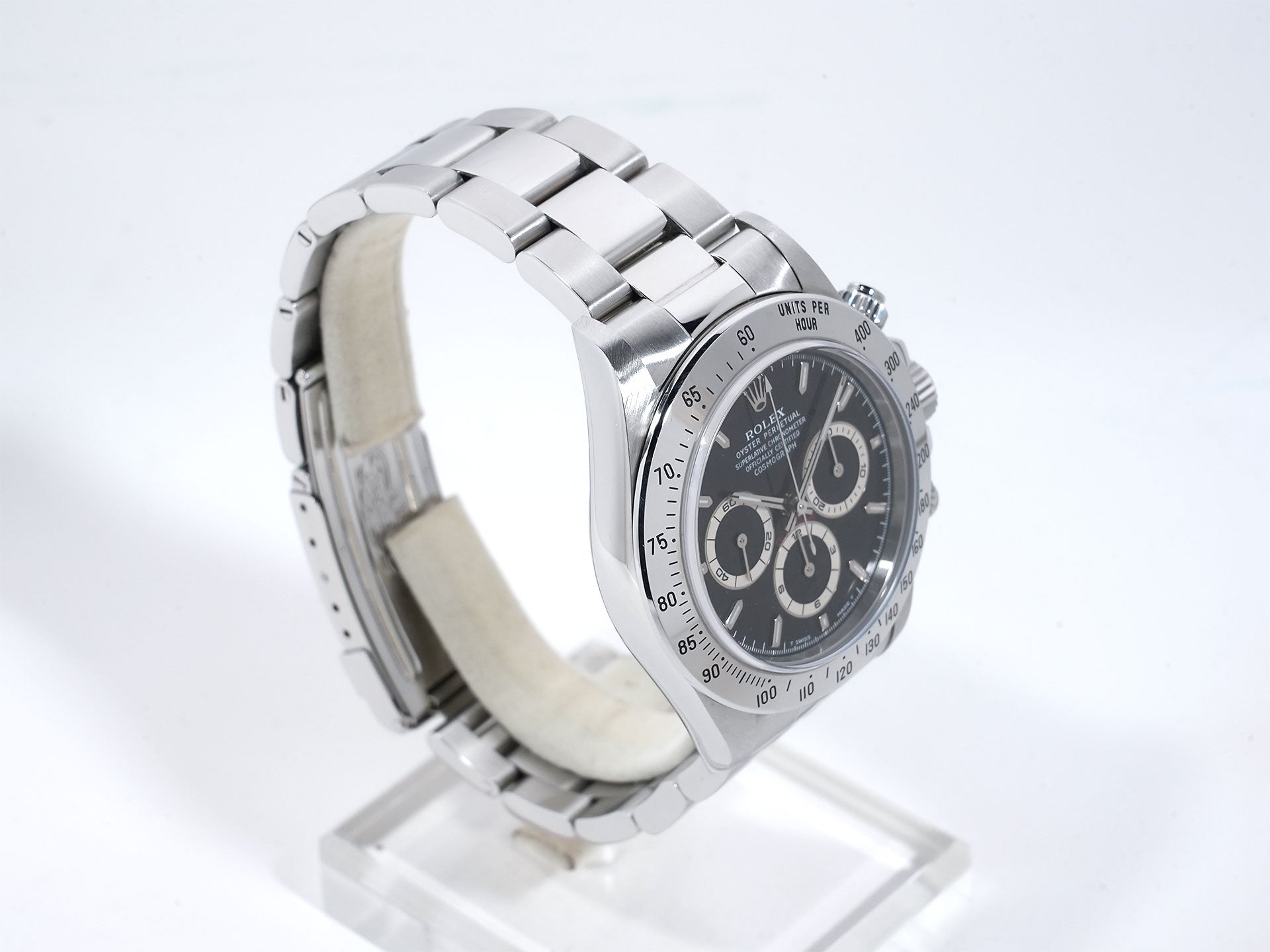 Rolex Daytona El Primero Ref. 16520 Stainless Steel Black Dial Excellent Condition 8kozbphe