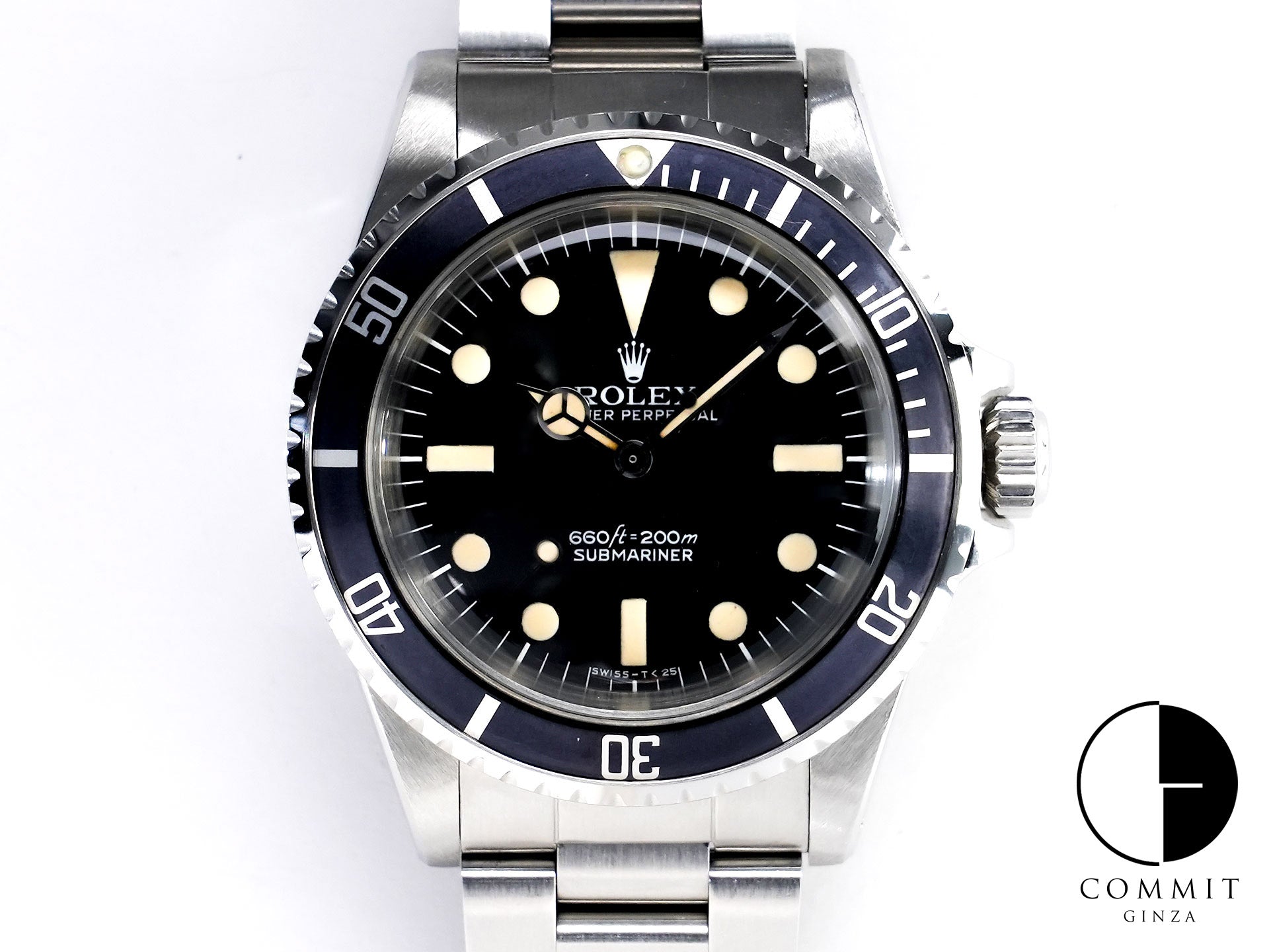 Rolex Submariner Ref. 5513 Stainless Steel Black Dial Used v65tgmos