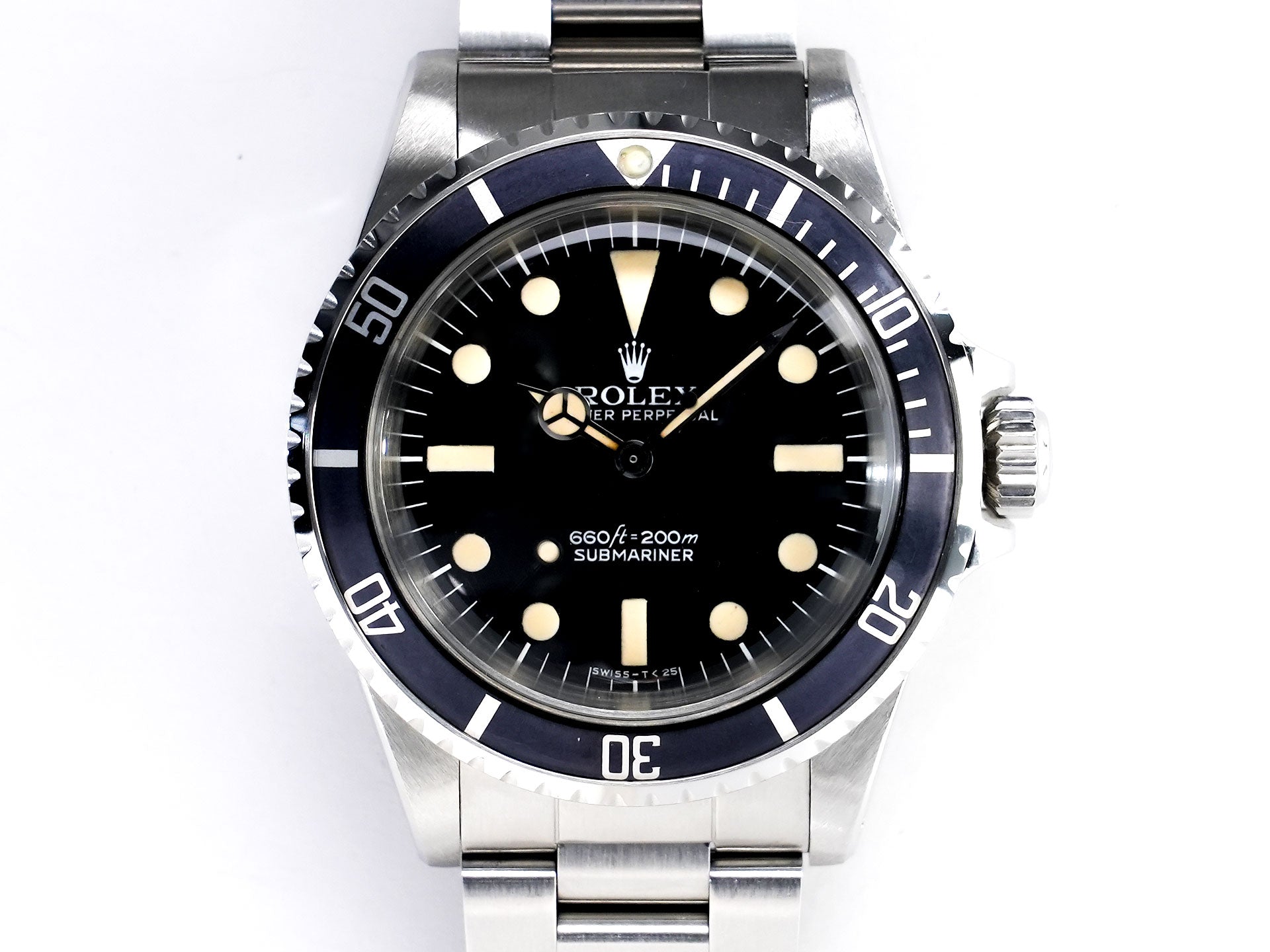 Rolex Submariner Ref. 5513 Stainless Steel Black Dial Used v65tgmos
