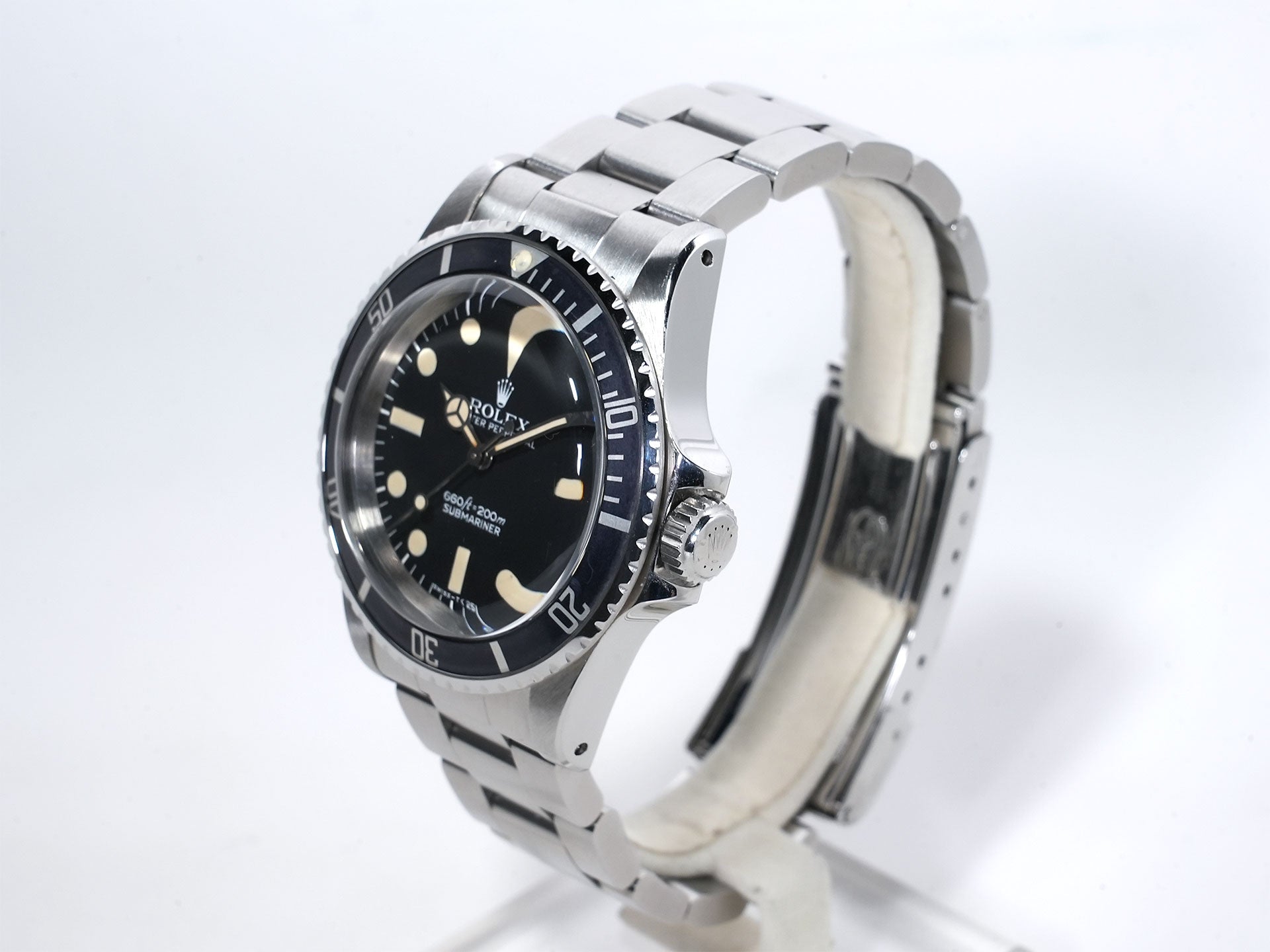 Rolex Submariner Ref. 5513 Stainless Steel Black Dial Used v65tgmos