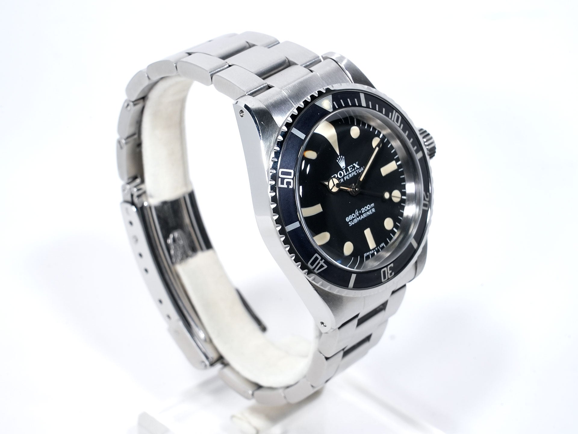 Rolex Submariner Ref. 5513 Stainless Steel Black Dial Used v65tgmos