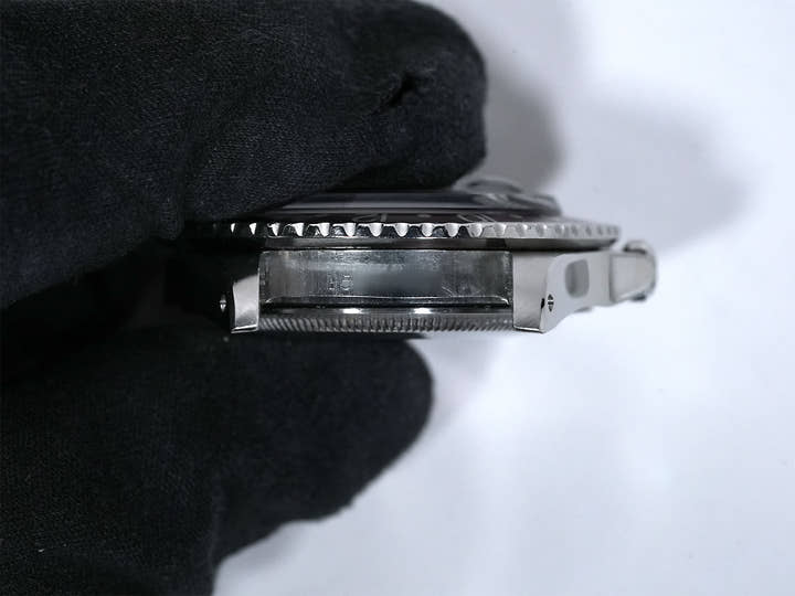 Rolex GMT-Master Ref. 1675 Stainless Steel Black Dial Oyster Bracelet Used knhr8mt4