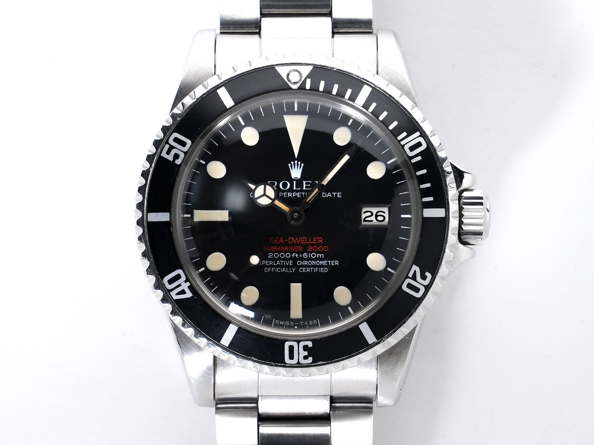 Rolex Sea-Dweller Ref. 1665 Stainless Steel Black Dial Used 6fv7im8x