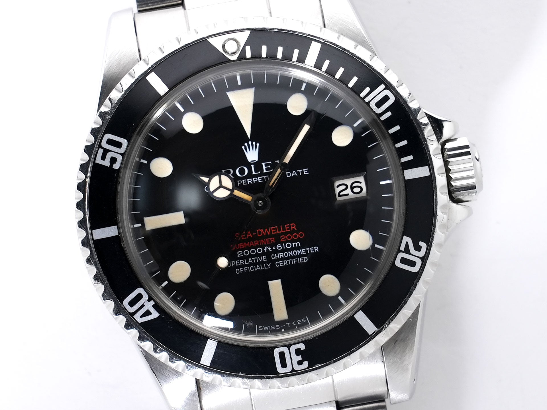 Rolex Sea-Dweller Ref. 1665 Stainless Steel Black Dial Used 6fv7im8x