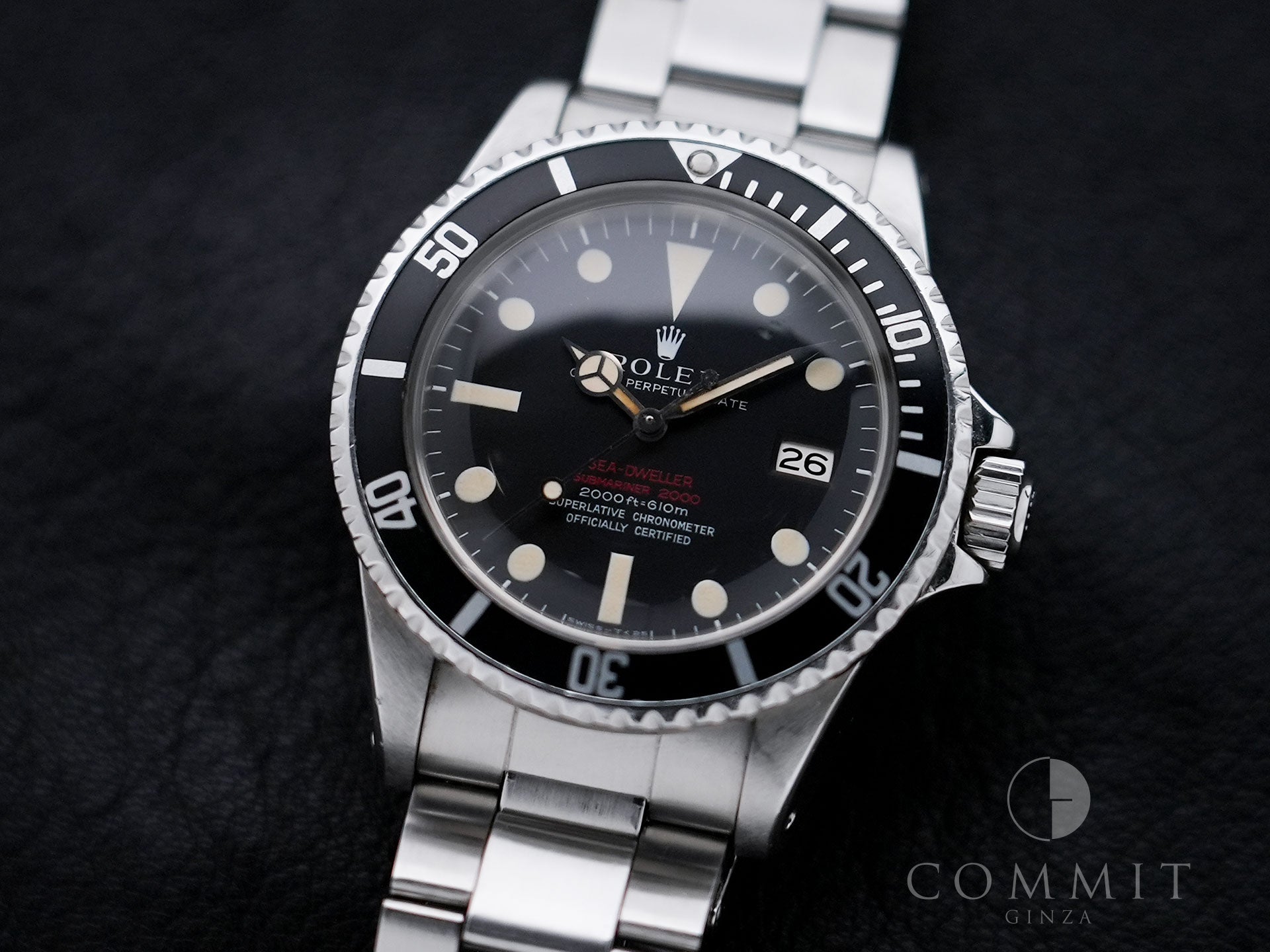 Rolex Sea-Dweller Ref. 1665 Stainless Steel Black Dial Used 6fv7im8x