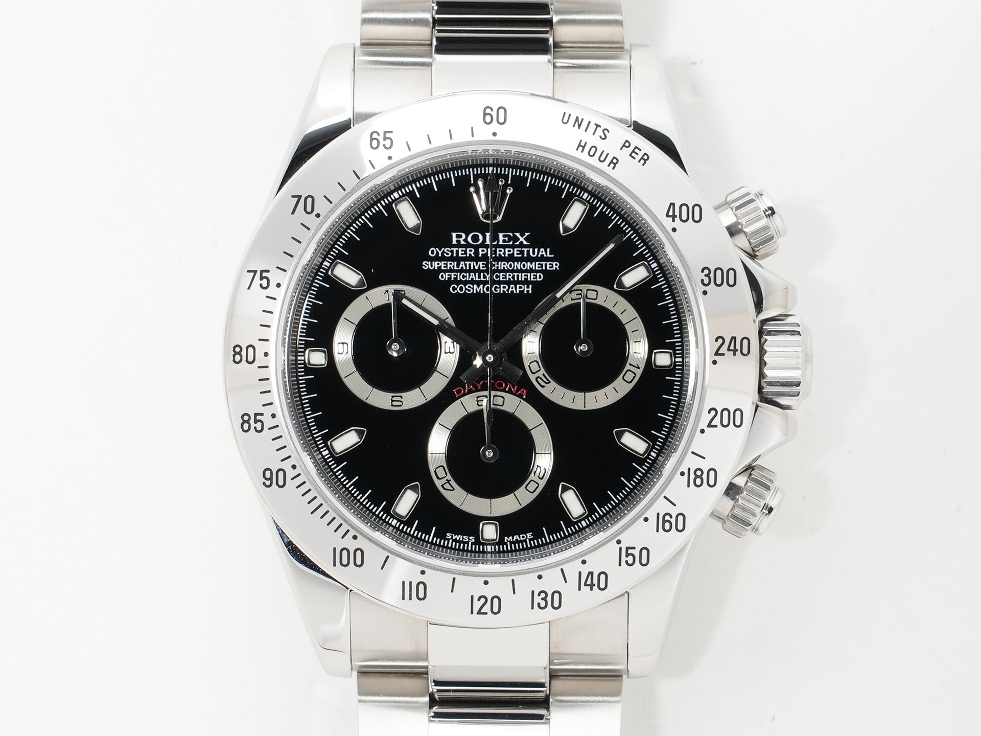 ロレックス デイトナ Ref.116520 ステンレススチール ブラック文字盤 美品 bysrqrav
