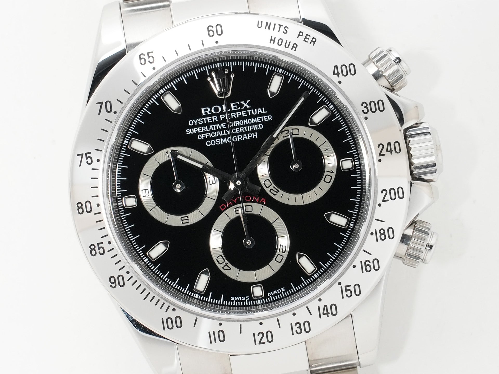 ロレックス デイトナ Ref.116520 ステンレススチール ブラック文字盤 美品 bysrqrav
