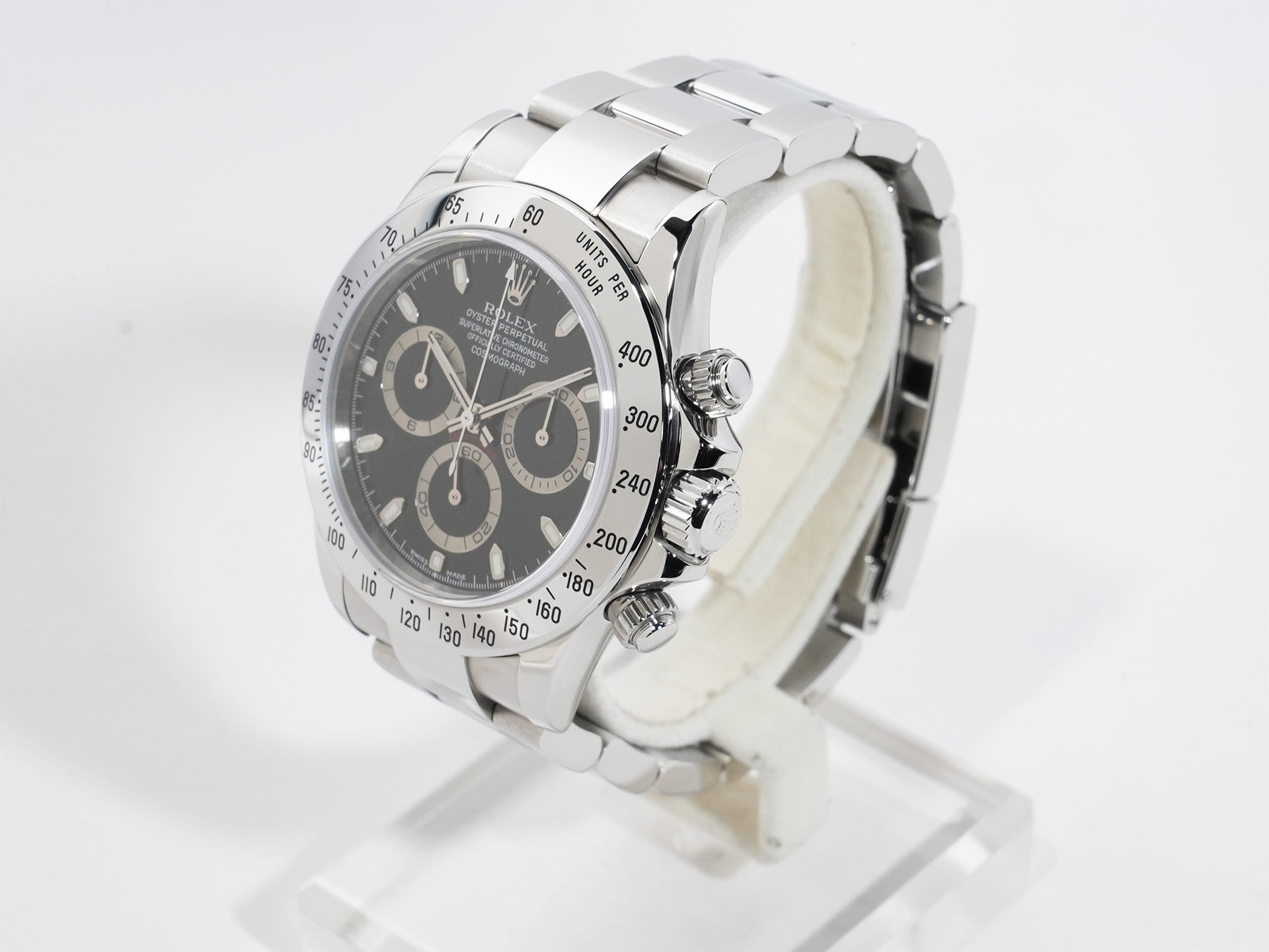 ロレックス デイトナ Ref.116520 ステンレススチール ブラック文字盤 美品 bysrqrav
