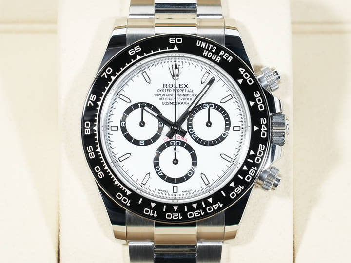 ロレックス デイトナ Ref.126500LN ステンレススチール ホワイト文字盤 美中古 na8t7899